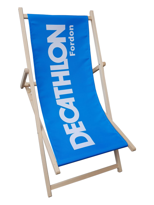 Leżak z wymiennym poszyciem i personalizacją