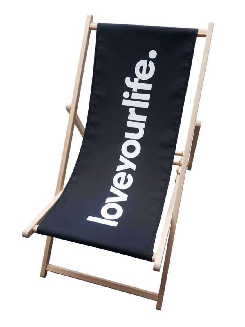 Leżaki z personalizacją do użytku plenerowego / na zewnątrz